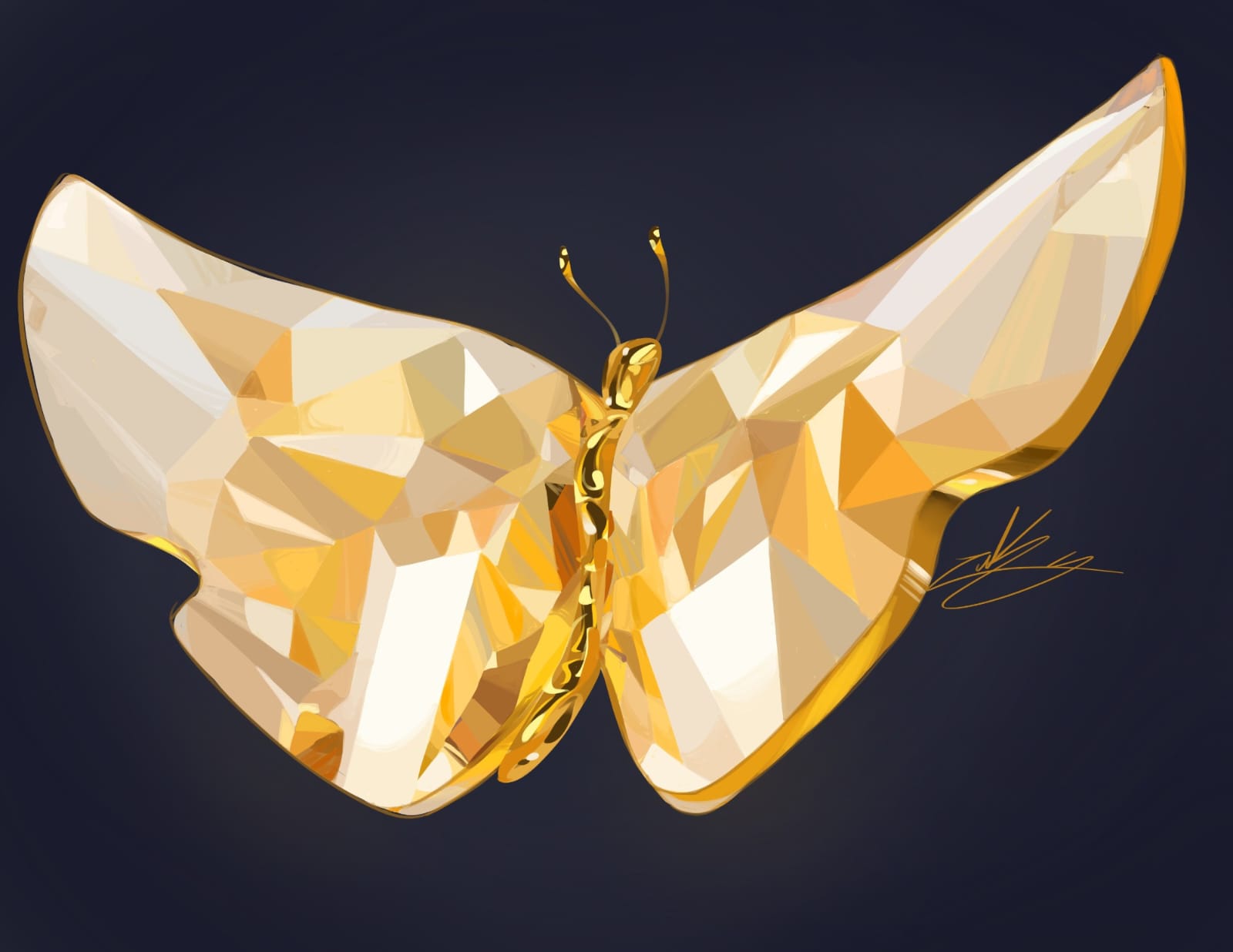 Golden Butterfly