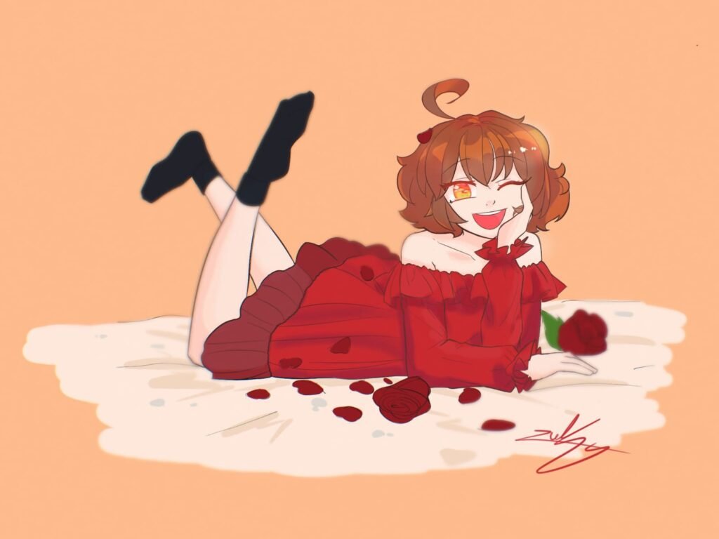Roses bed