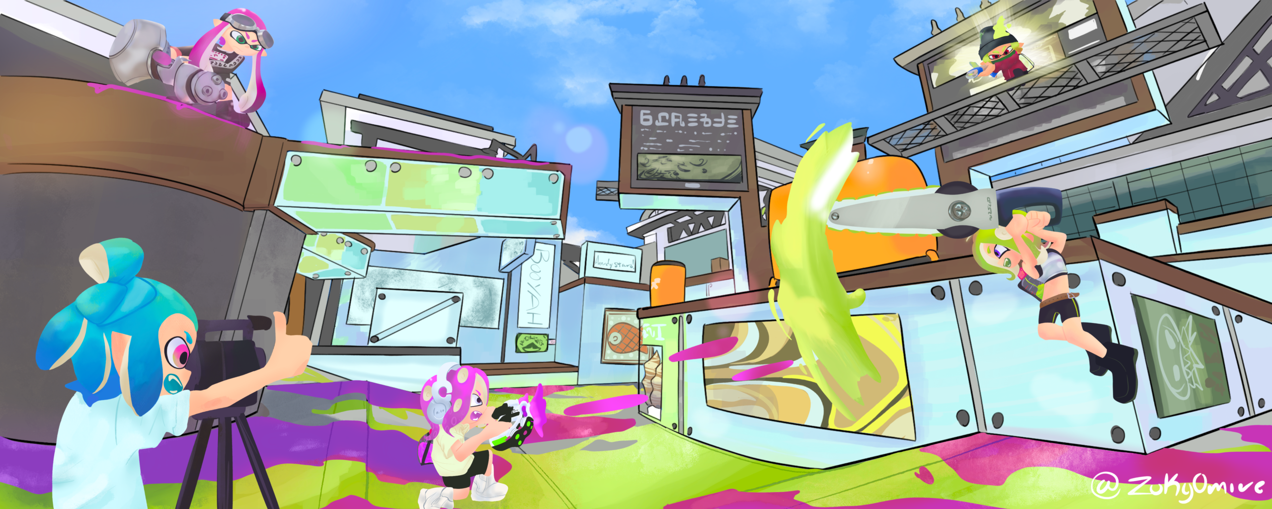 Splatoon banner