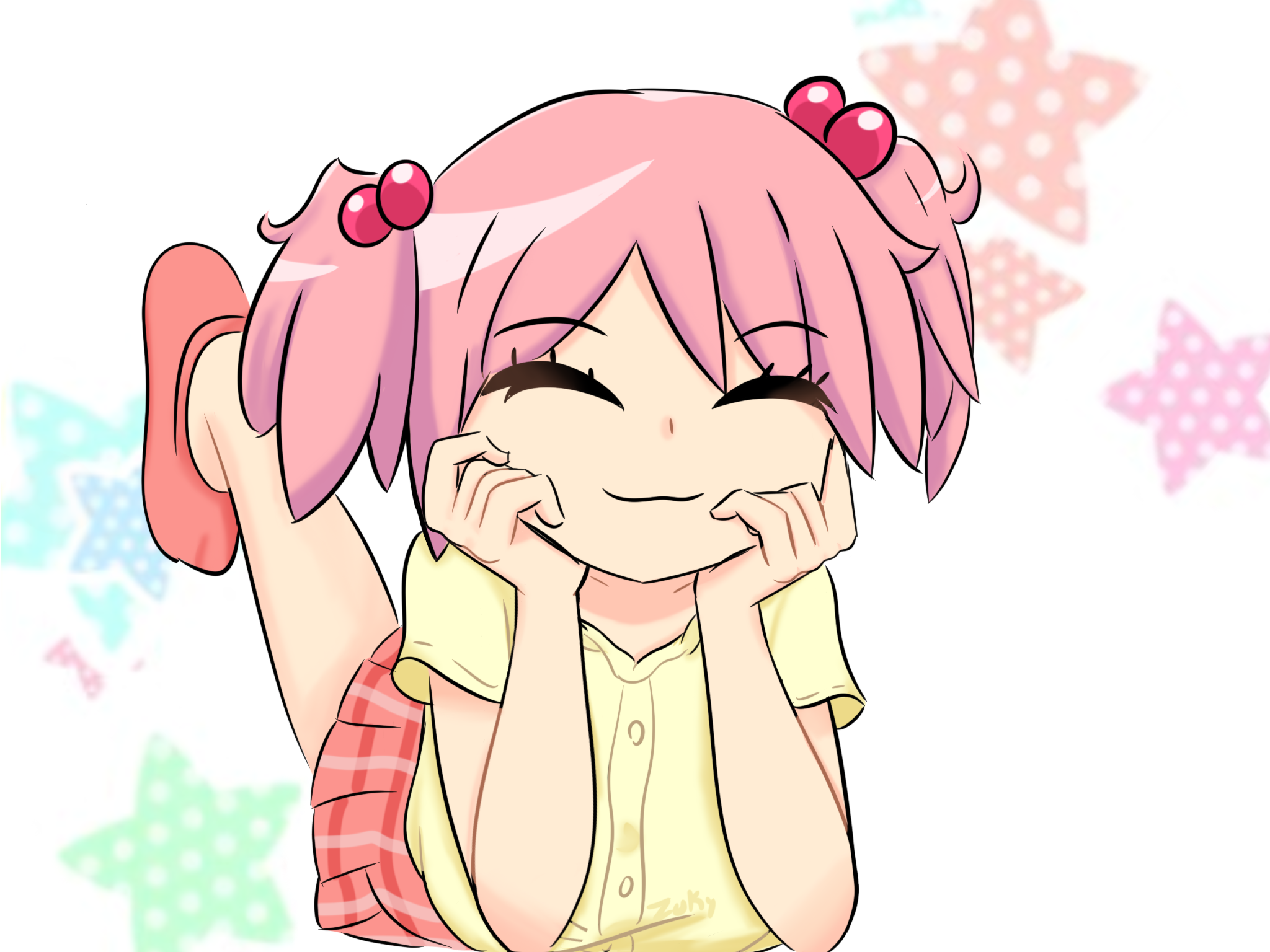 Madoka happy
