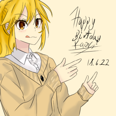 Kaori bday 22