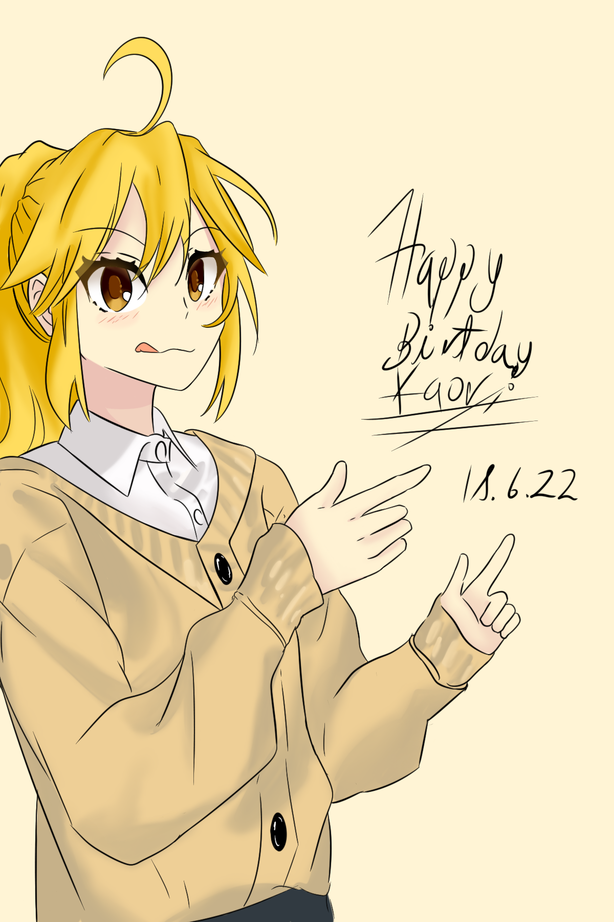 Kaori bday 22
