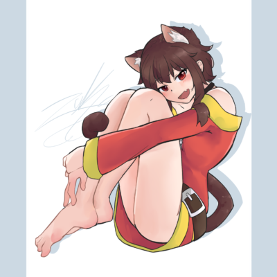 Cat megumin!