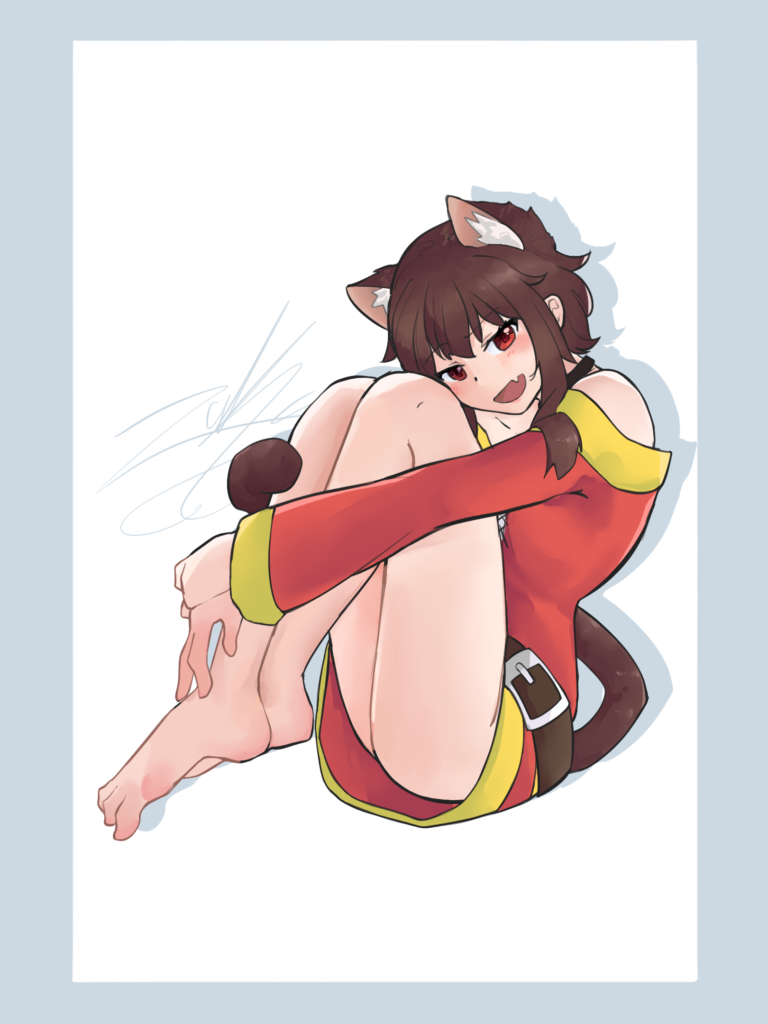 Cat megumin!