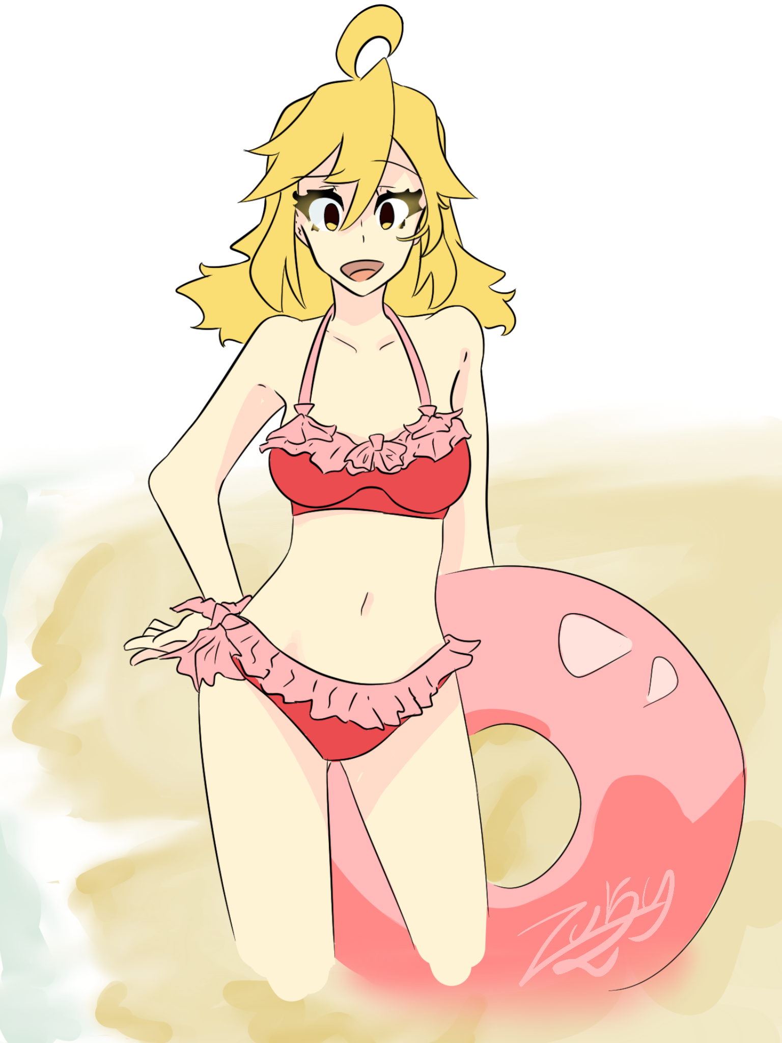 beach sketch or smth