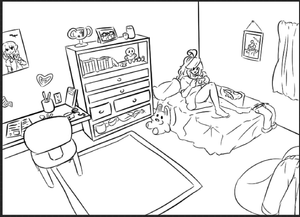Kaori bedroom