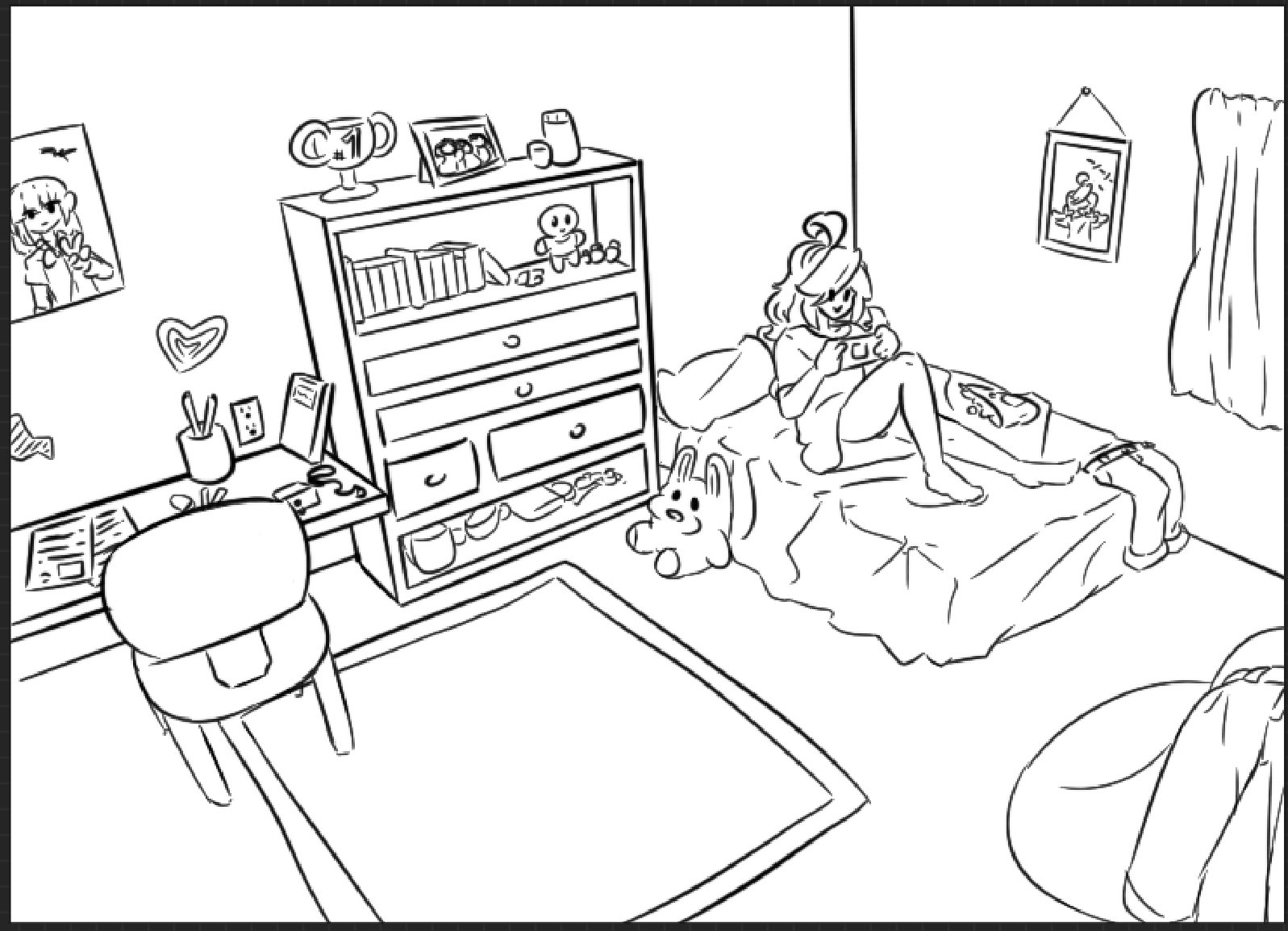 Kaori bedroom