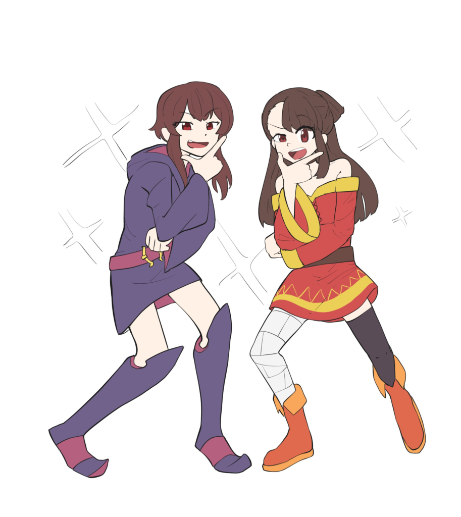 Akko x Megu Crossplay